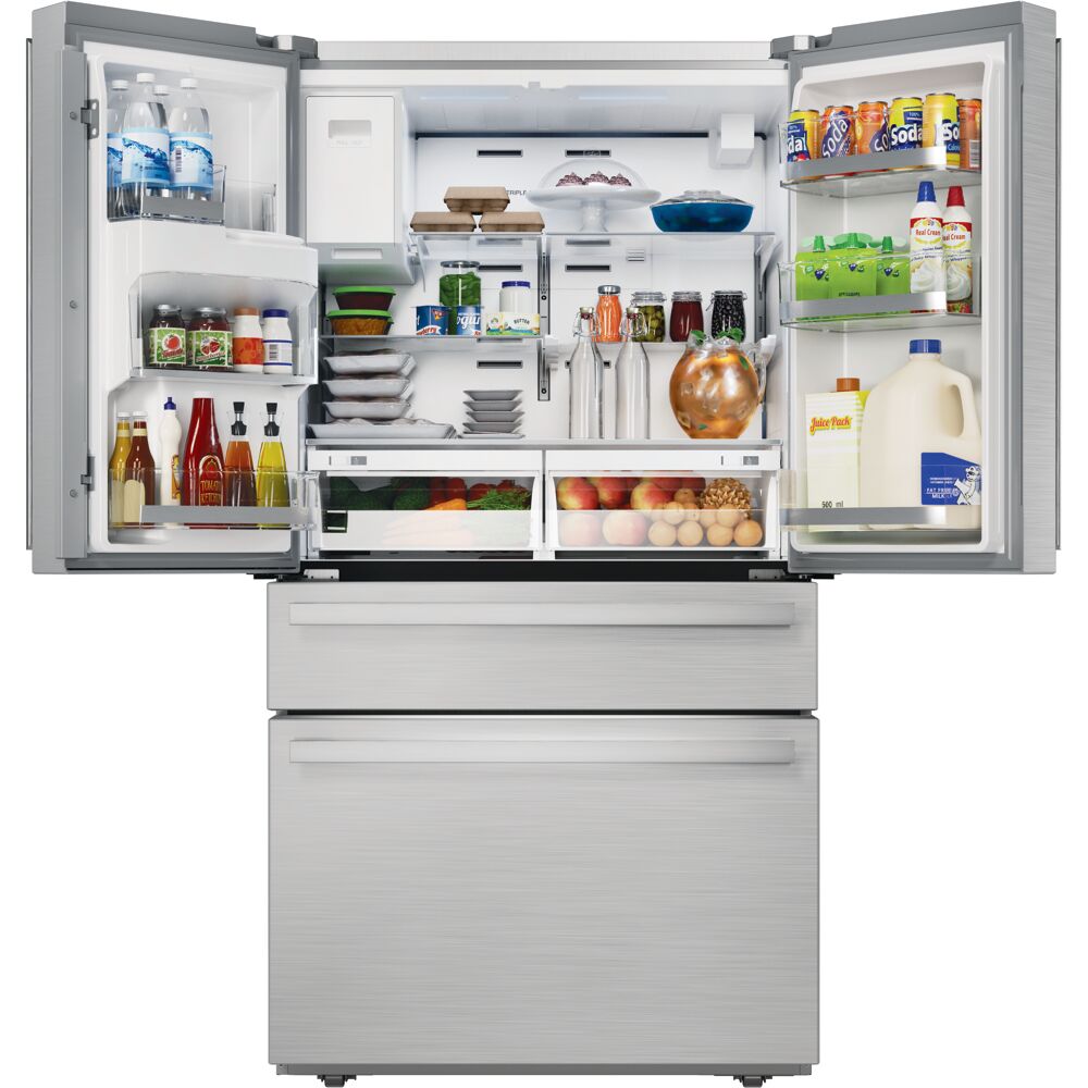 21.6 CF Counter-Depth 4-Door French Door, Dispenser