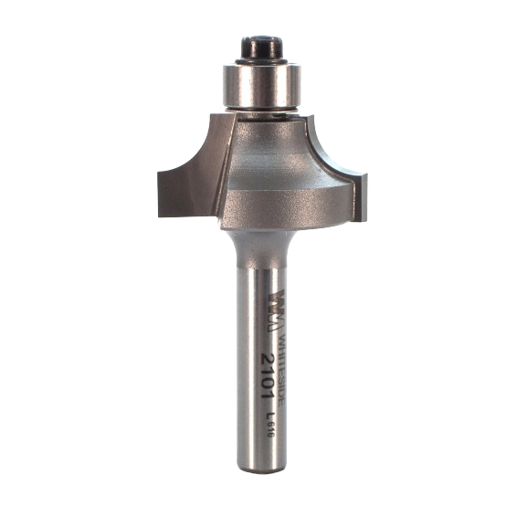 Carbide-tipped beading router bit with 1/4 inch shank for woodworking and home improvement tool accessories under $50