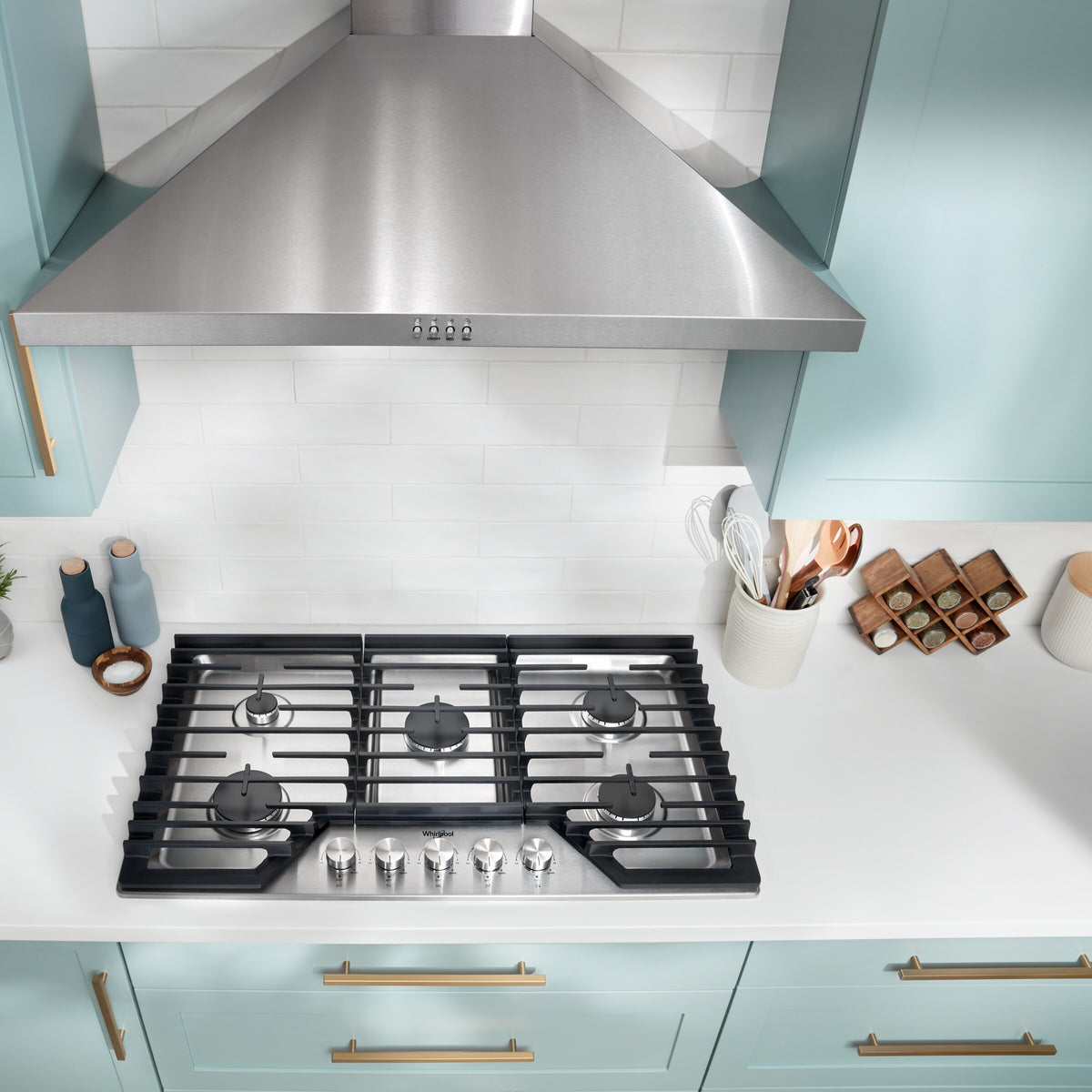 36-inch Gas Cooktop with 5 Burners and EZ-2-Lift™ Hinged Cast-Iron Grates