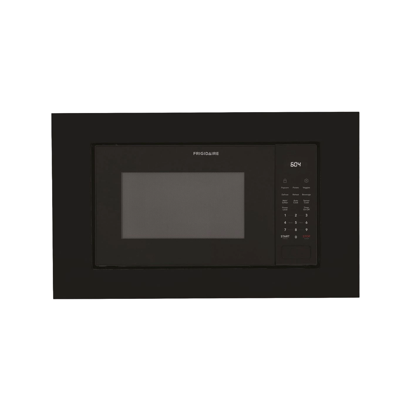 30" Black Microwave Trim Kit