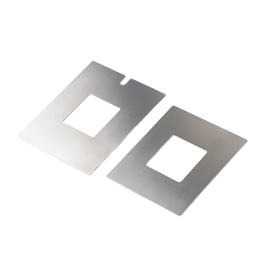 Pair of stainless steel adapter plates for grill accessories and outdoor living under $50 in grilling tools and accessories