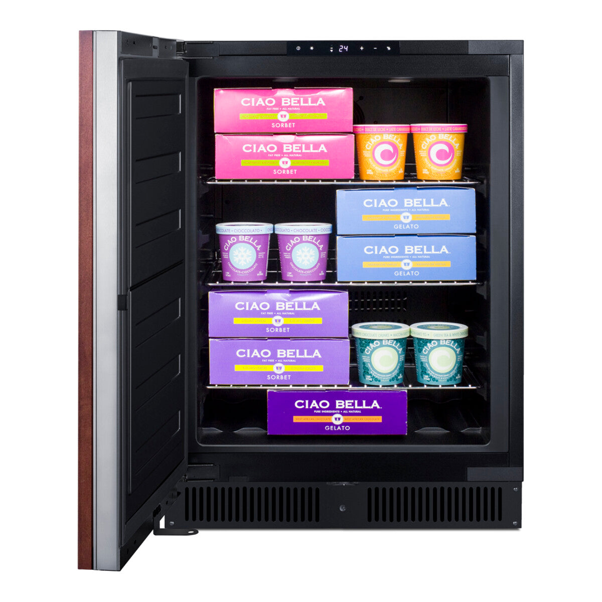 24" Wide Built-In All-Freezer (Panel Not Included)