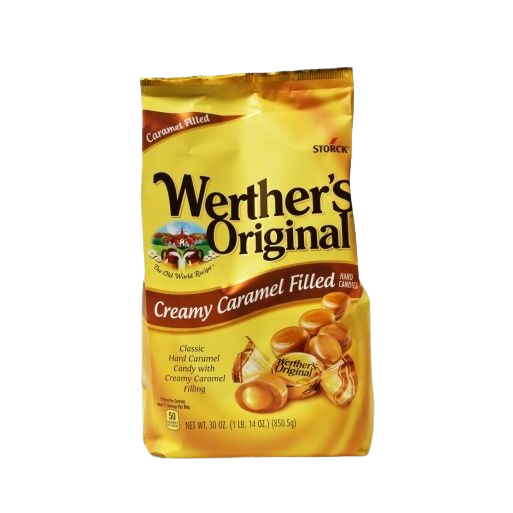 27 oz. bag of Werther's Original creamy caramel filled hard candies from Chocolates & Candies collection