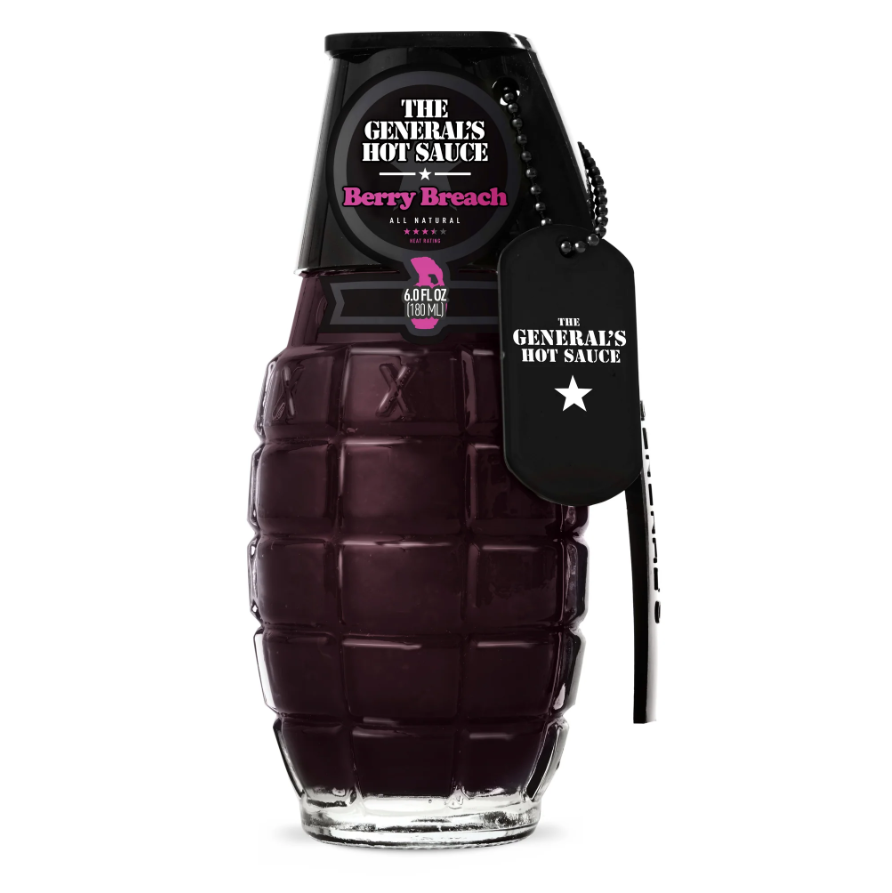 The General's Berry Breach Hot Sauce, 6 oz.