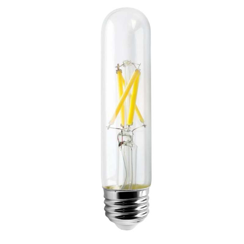 Clear T9 LED bulb with warm white light and medium base for energy-efficient lighting under $50 collection