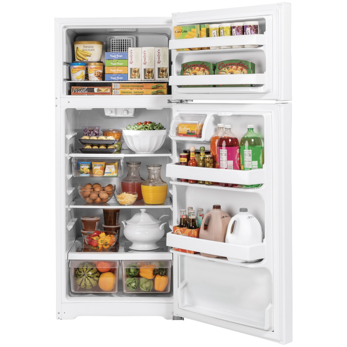 GE® 16.6 Cu. Ft. Top-Freezer Refrigerator