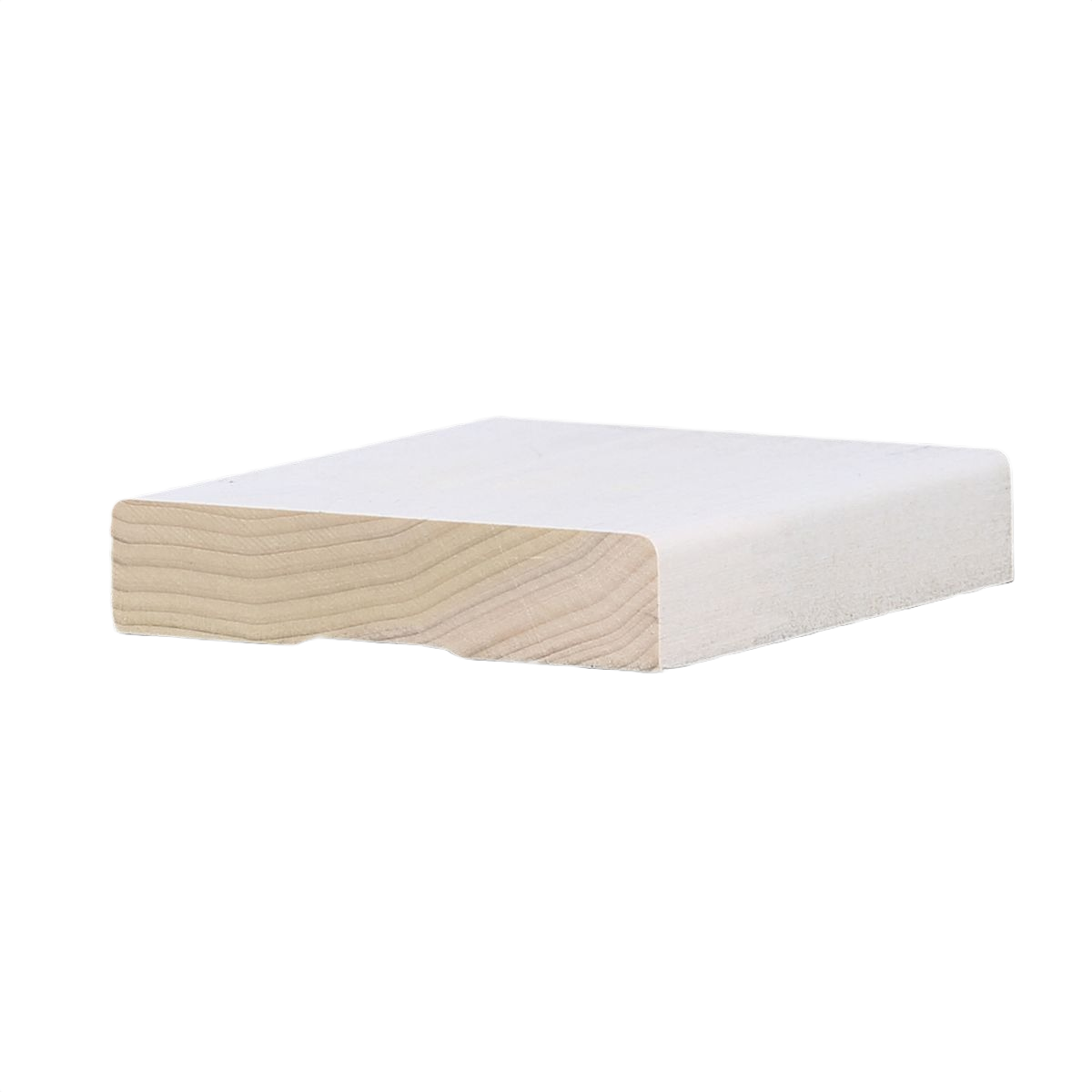 Smooth finger-jointed poplar casing in Craftsman style, ideal for moulding and lumber home improvement projects