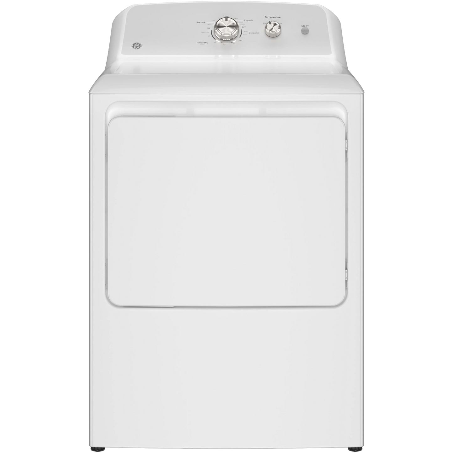 GE® 7.2 cu. ft. Capacity Electric Dryer with Up To 120 ft. Venting and Reversible Door