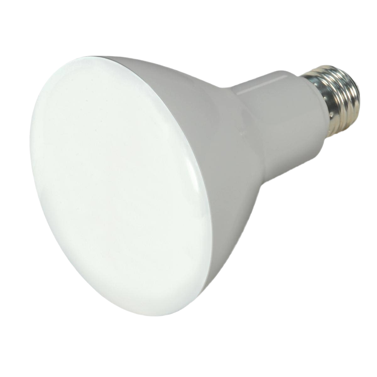Satco Ditto 9.5 Watt BR30 LED floodlight bulb with medium base for natural bright lighting in home improvement collections