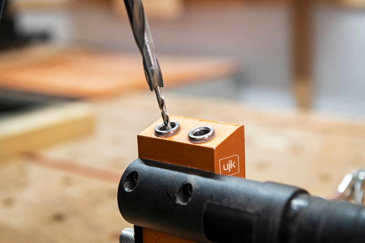 UJK Pocket Hole Drill with 12mm Bit & Drift