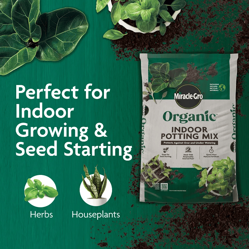 Miracle-Gro 8 Qt. Organic Indoor Potting Mix