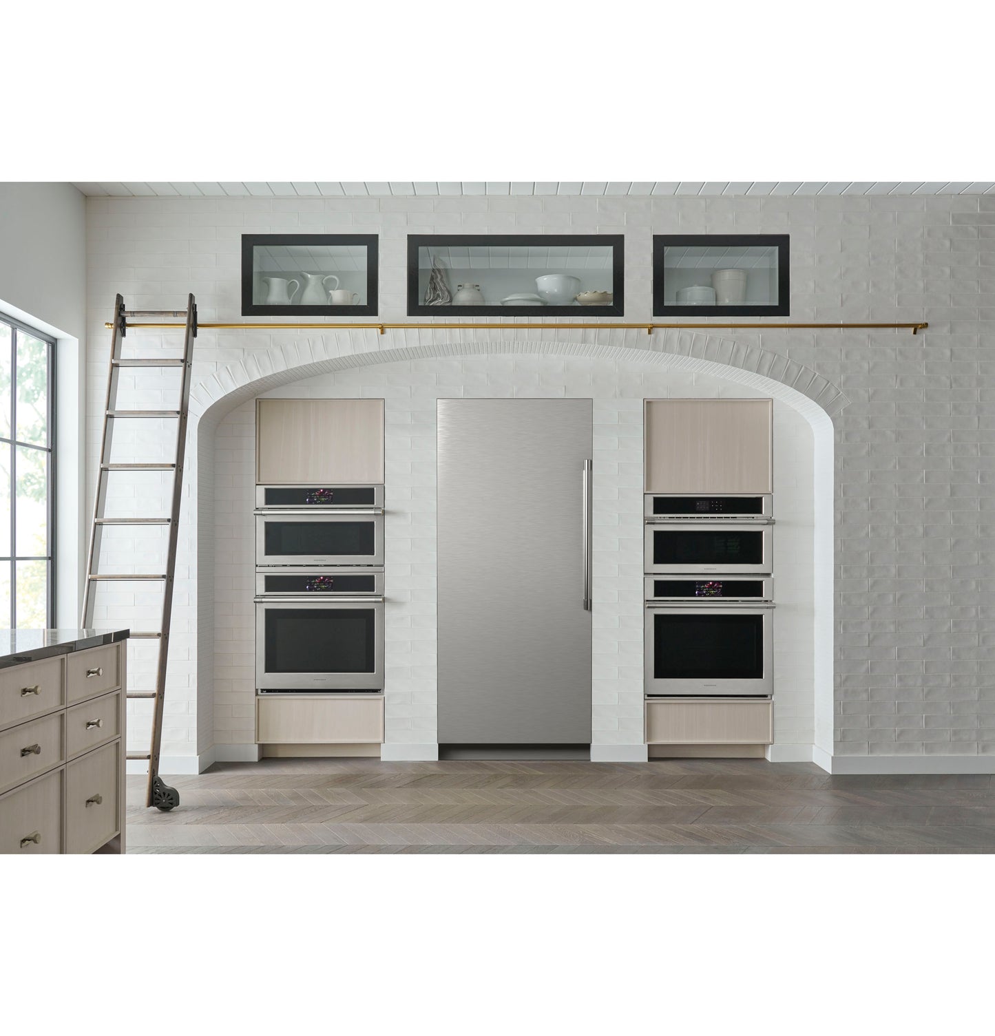 Monogram 36" Panel-Ready Integrated Column Freezer