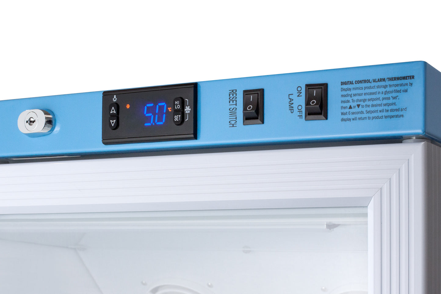 15 Cu.Ft. Upright Vaccine Refrigerator, Certified to NSF/ANSI 456 Vaccine Storage Standard