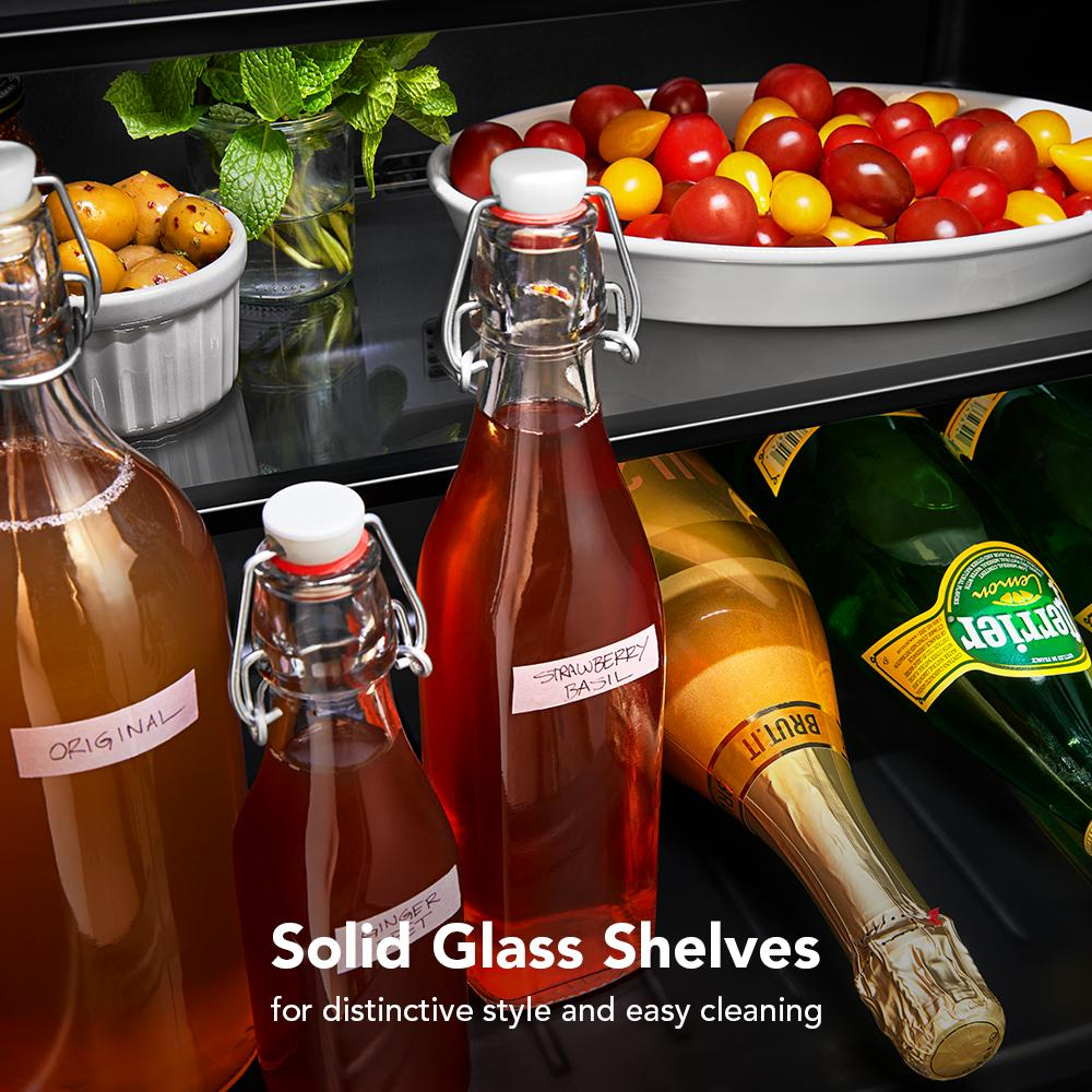 24" Undercounter Refrigerator with Stainless Steel Door