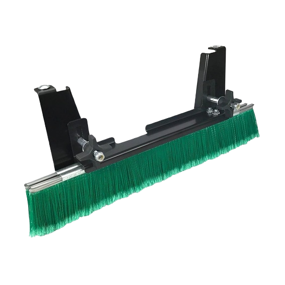 Power tool accessory grass groomer brush with green bristles for lawn care in John Deere parts collections