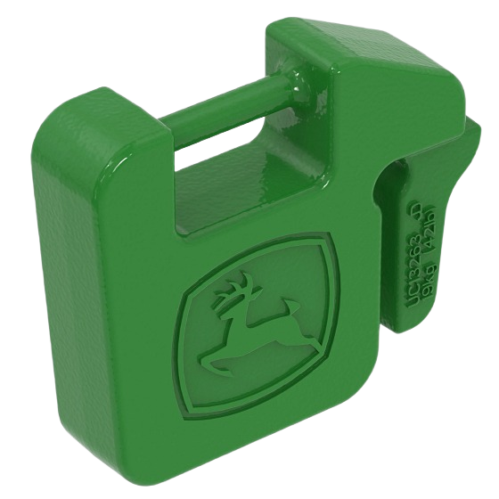 John Deere UC13263 Front Suitcase Weight Ballast, 44 lb.