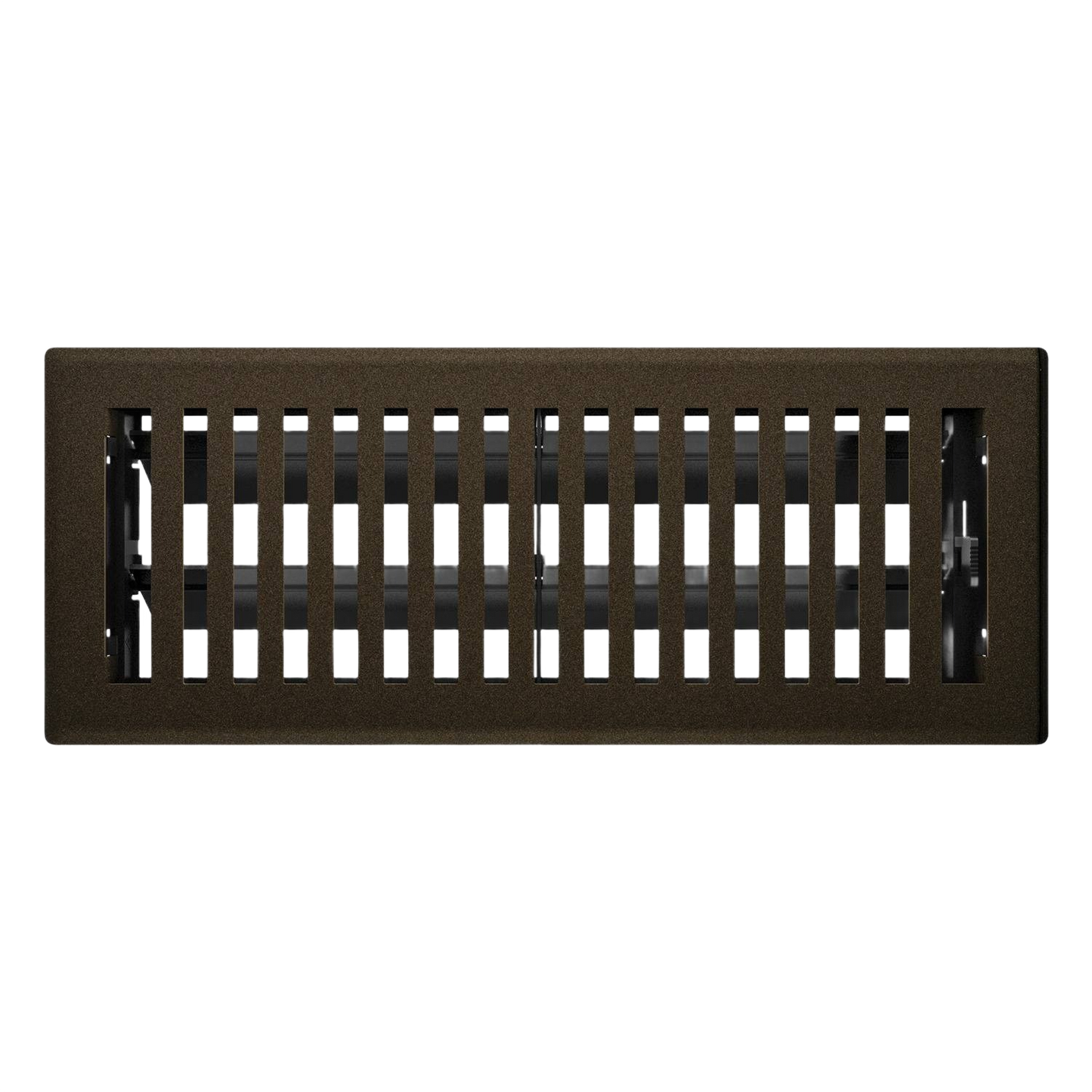 Bronze finish floor register with adjustable vent slots for plumbing and home improvement under $50 collection