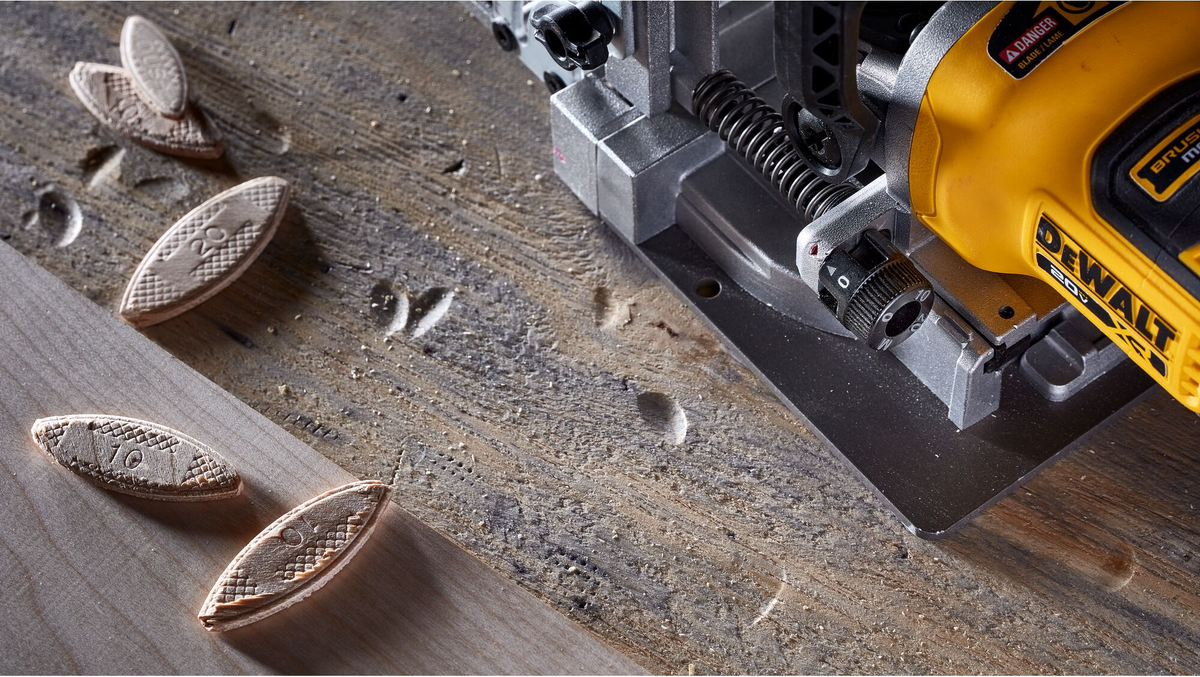 DEWALT 20V MAX* XR® Brushless Biscuit Joiner (Tool Only)