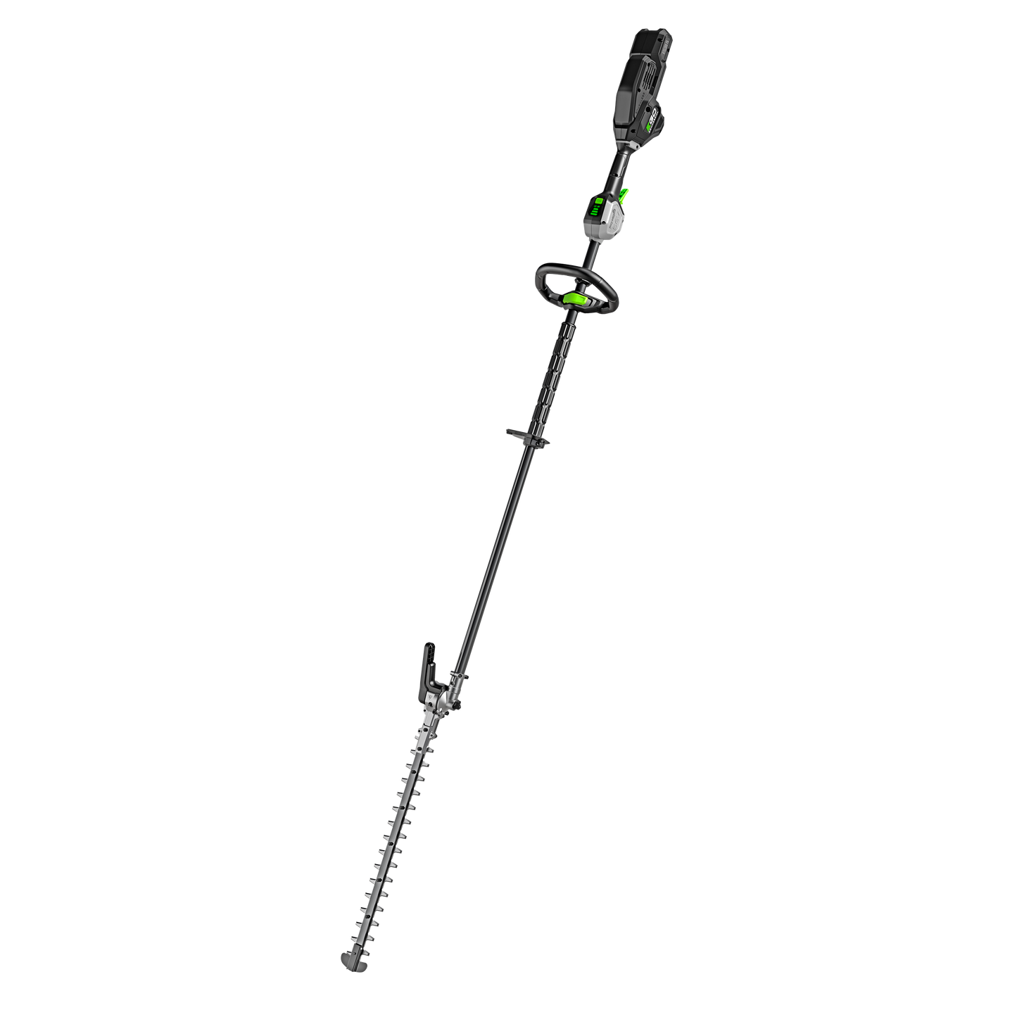 21-inch articulating pole hedge trimmer with ergonomic handle and adjustable head for home improvement and gardening tools