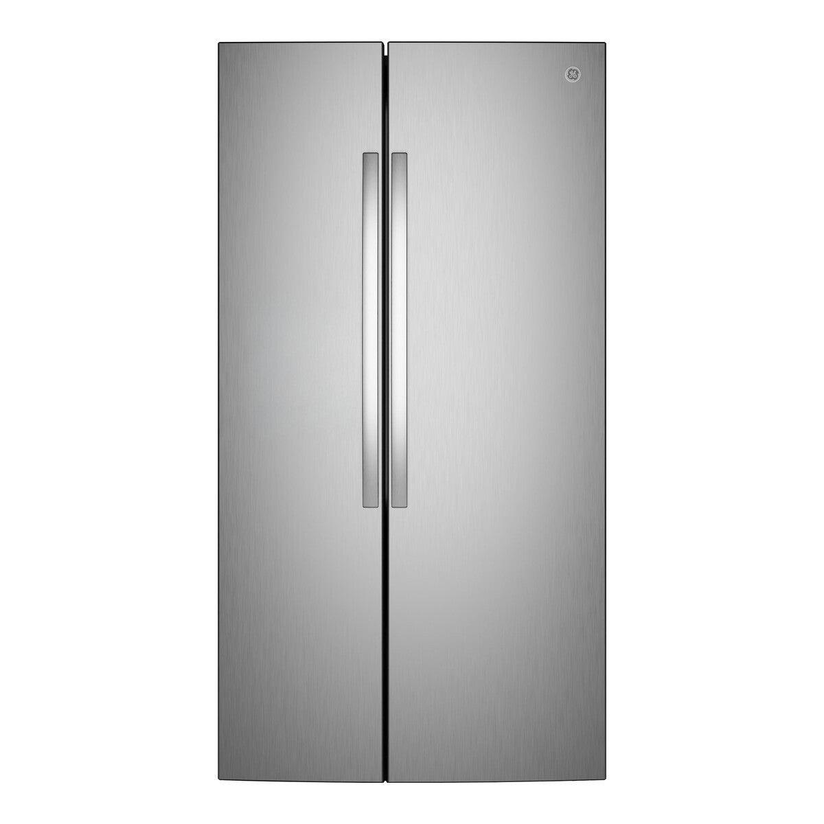 GE® 24.2 Cu. Ft. Counter-Depth Side-By-Side Refrigerator with Internal Dispenser and In-Door Icemaker