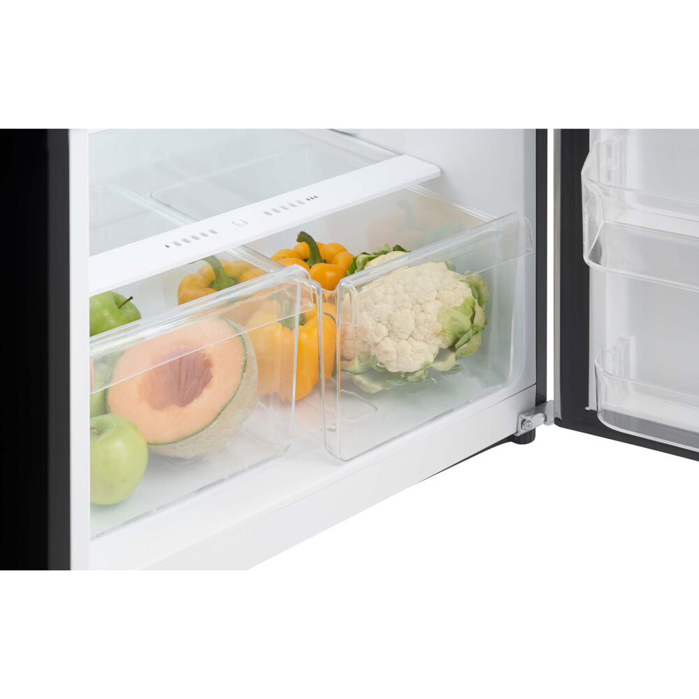 10.1 CuFt. Refrigerator, Glass Shelves, Crisper, Frost Free