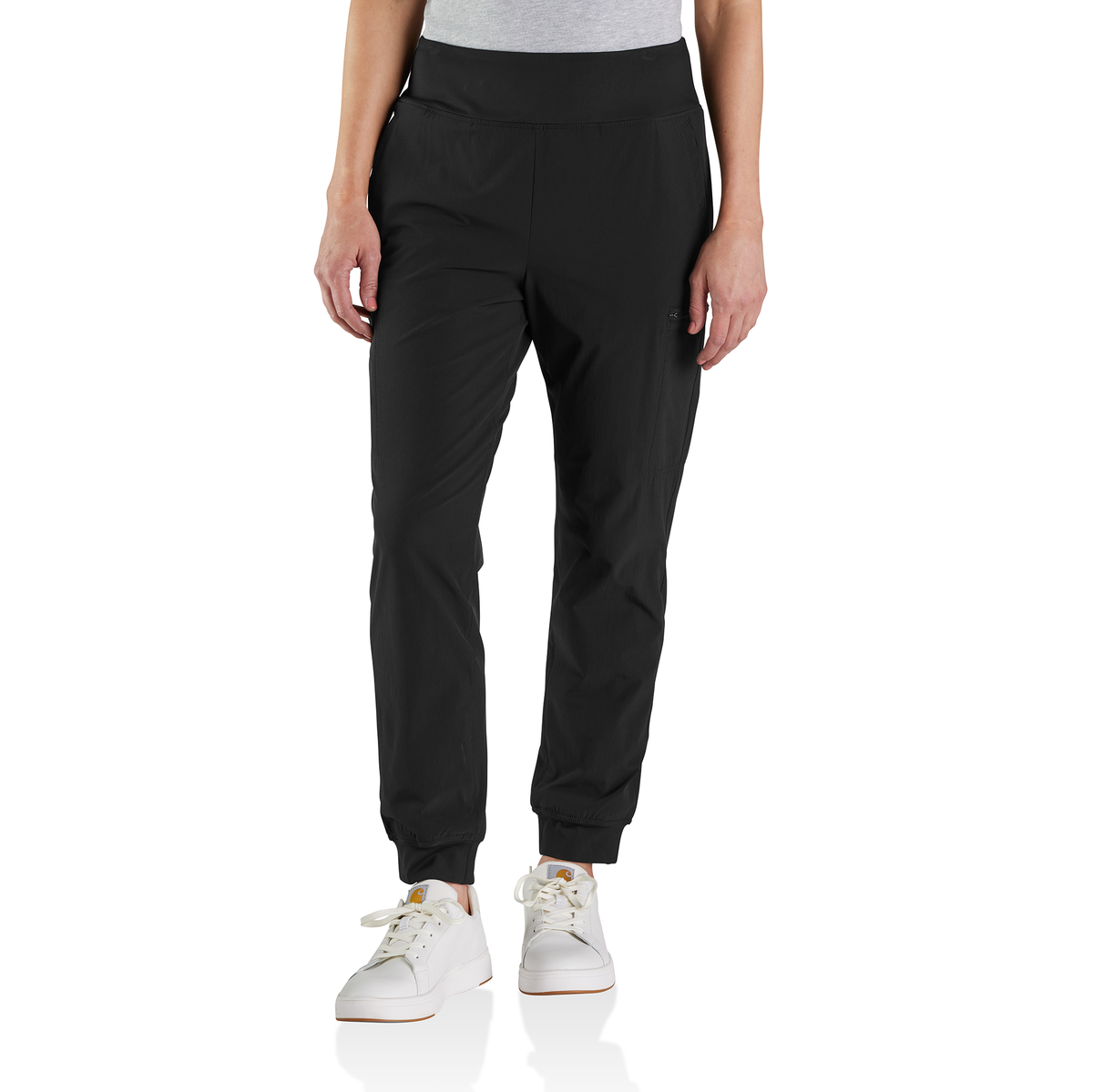 Carhartt Women's Carhartt Force® Relaxed Fit Fleece Lined Jogger - Black, Small