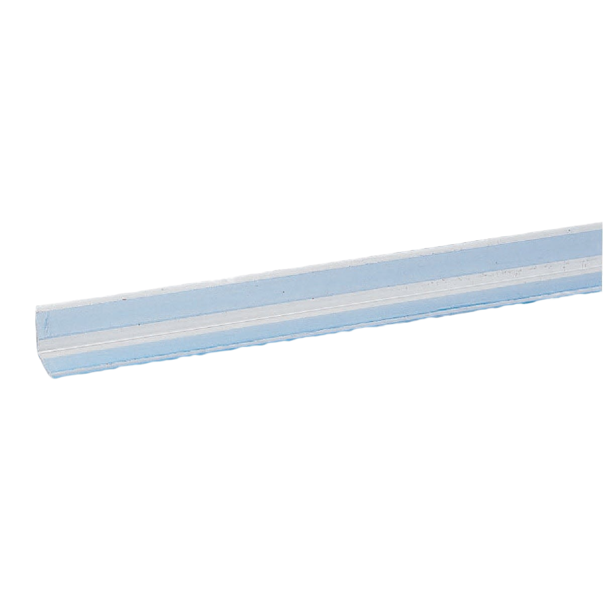 Clear self-adhesive corner guard strip made from non-yellowing plastic for home improvement and paint supplies collections