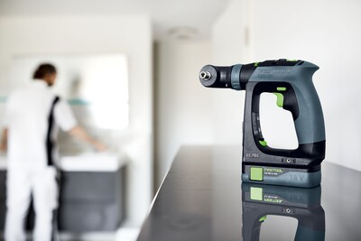 Compact right-angle drill attachment for tight spaces in Festool must haves and electric power tools under $100 collection