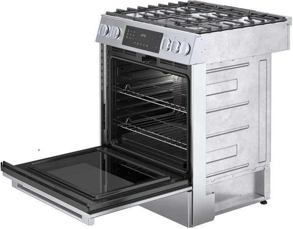 Benchmark™, Gas Slide-in Range, 30'', Stainless Steel