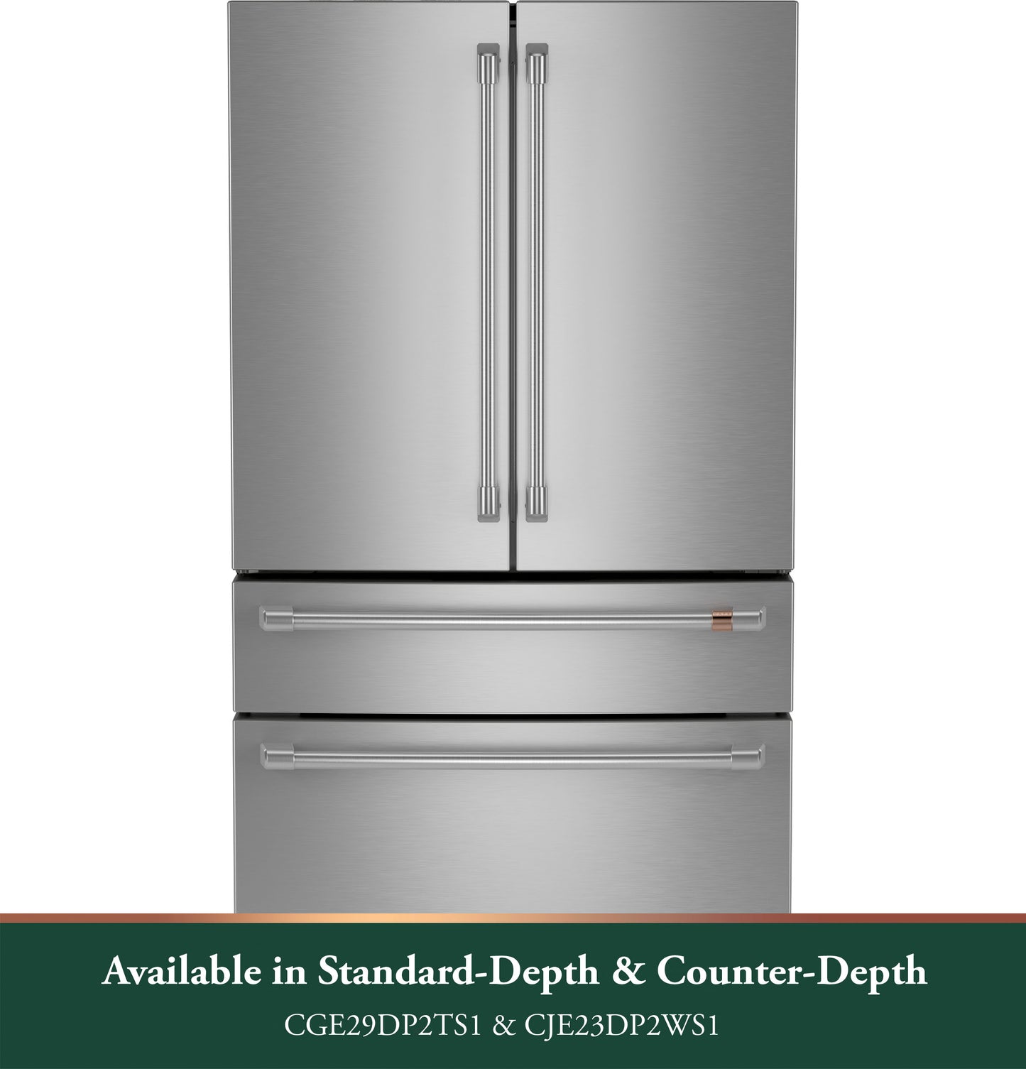CAFÉ™ ENERGY STAR® 23.2 Cu. Ft. Smart Counter-Depth 4-Door French-Door Refrigerator With Dual-Dispense AutoFill Pitcher