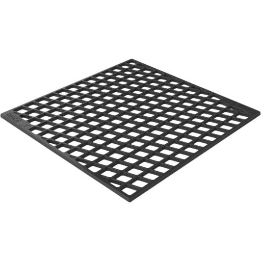 16-inch cast iron dual-sided sear grate for grilling with durable construction in outdoor cooking and grill accessories.