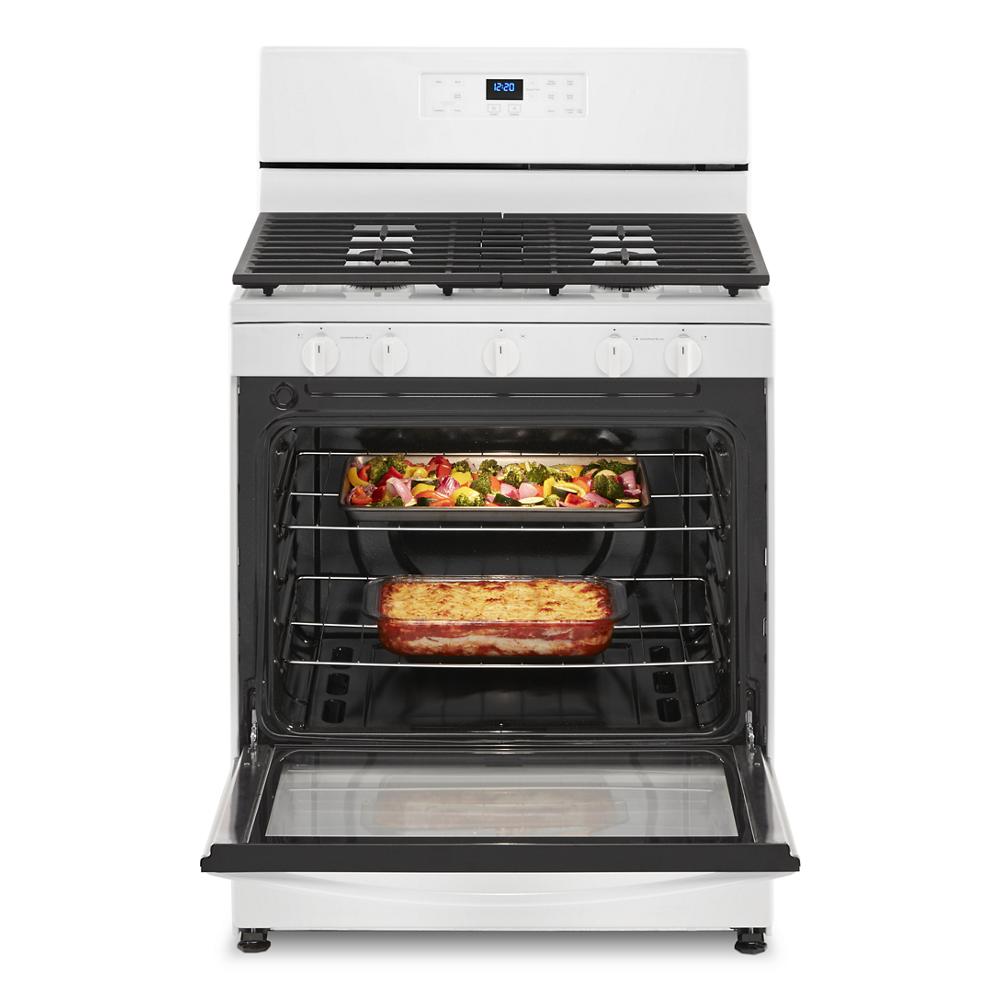 5.1 Cu. Ft. Freestanding Gas Range with Edge to Edge Cooktop