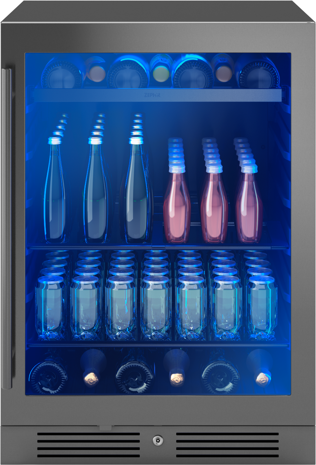 Beverage Center 24", Reversible Single Zone