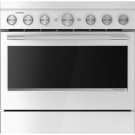 36-Inch 6-Element Induction Freestanding Commercial-Style Range with Air Fry