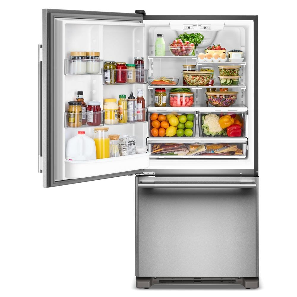 31 Cu. Ft. 36-Inch French Door Refrigerator with Interior Ice and Water Dispenser in PrintShield® Stainless Steel