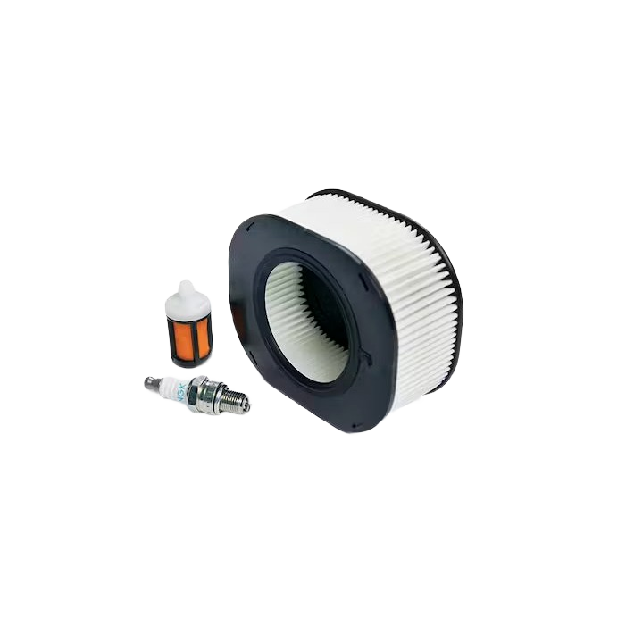 Air filter, fuel filter, and spark plug kit for chainsaw maintenance in STIHL parts and lubricants collection under $50