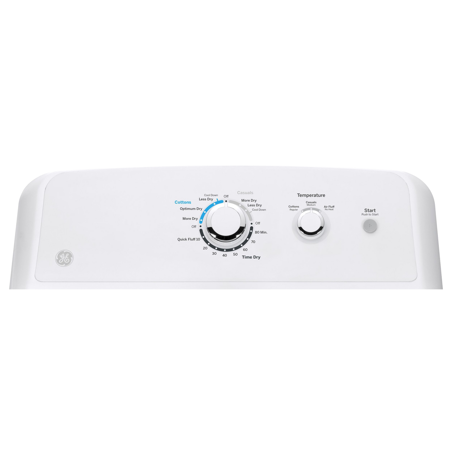 GE 6.2 cu. ft. Capacity Gas Dryer with Up To 120 ft. Venting and Shallow Depth