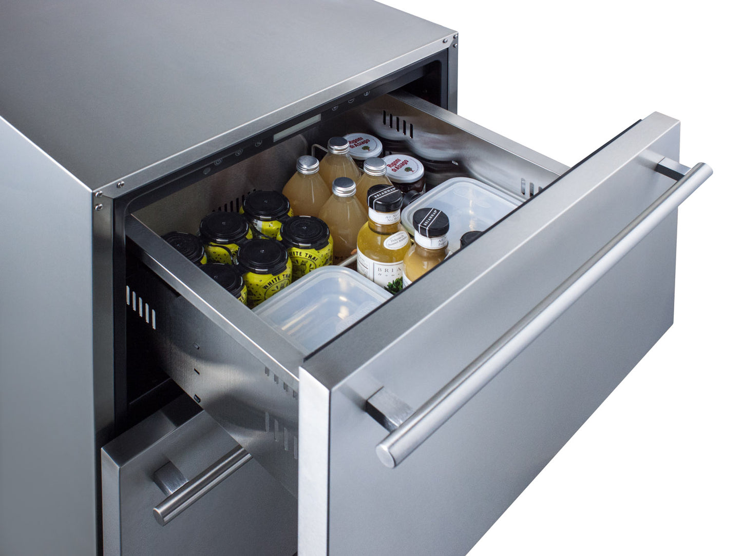 24" Wide 2-Drawer All-Refrigerator, ADA Compliant (Panels Not Included)