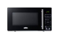Compact Microwave with USB Ports and Allocator