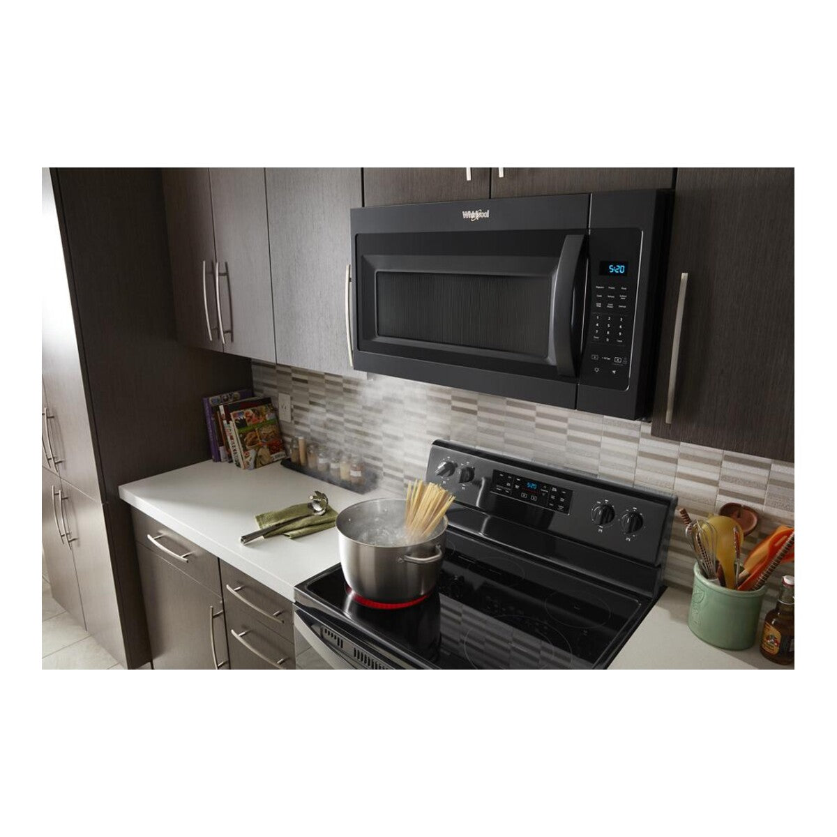 1.7 cu. ft. Microwave Hood Combination with Electronic Touch Controls