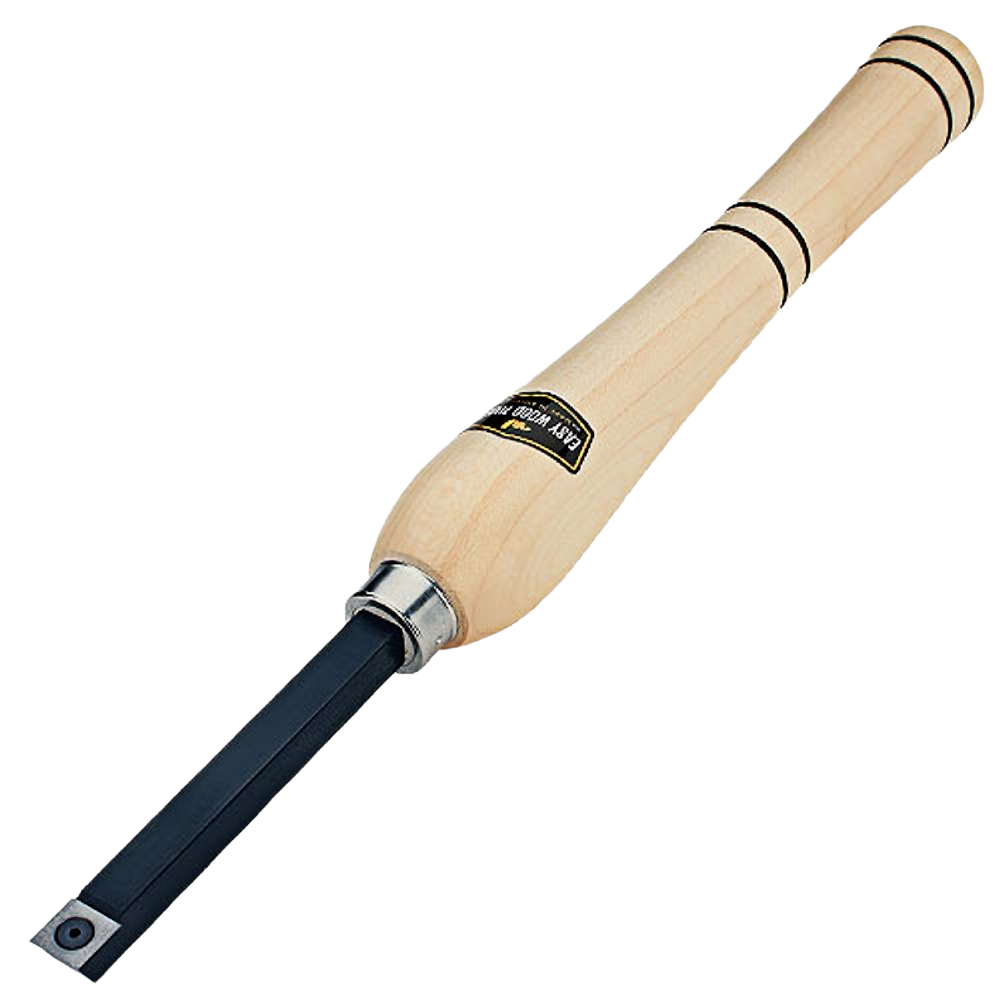 Wood handle turning tool with black steel blade for woodworking tools under 100 and home improvement collections