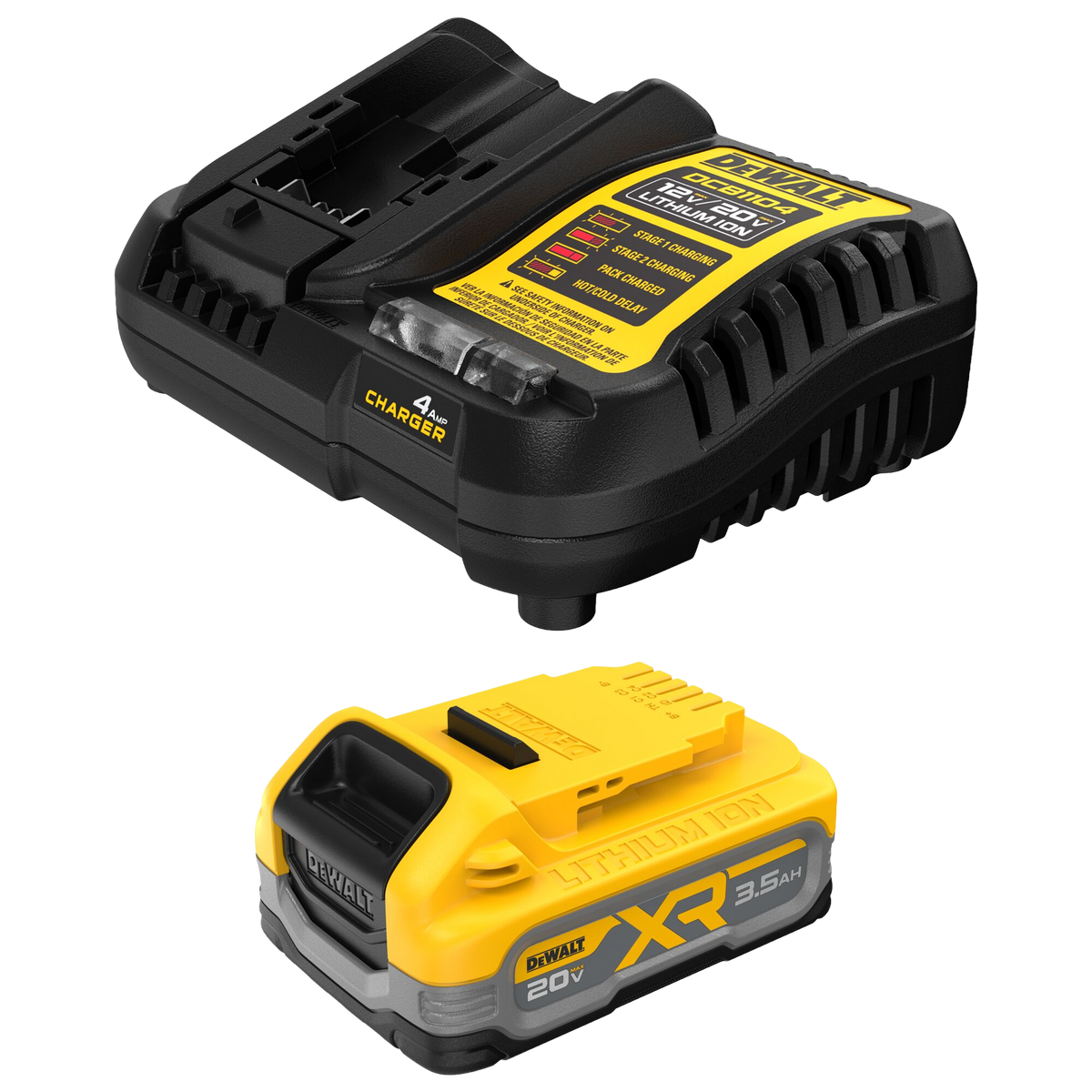 DEWALT 20V MAX* XR POWERSTACK™ 3.5Ah Battery Kit