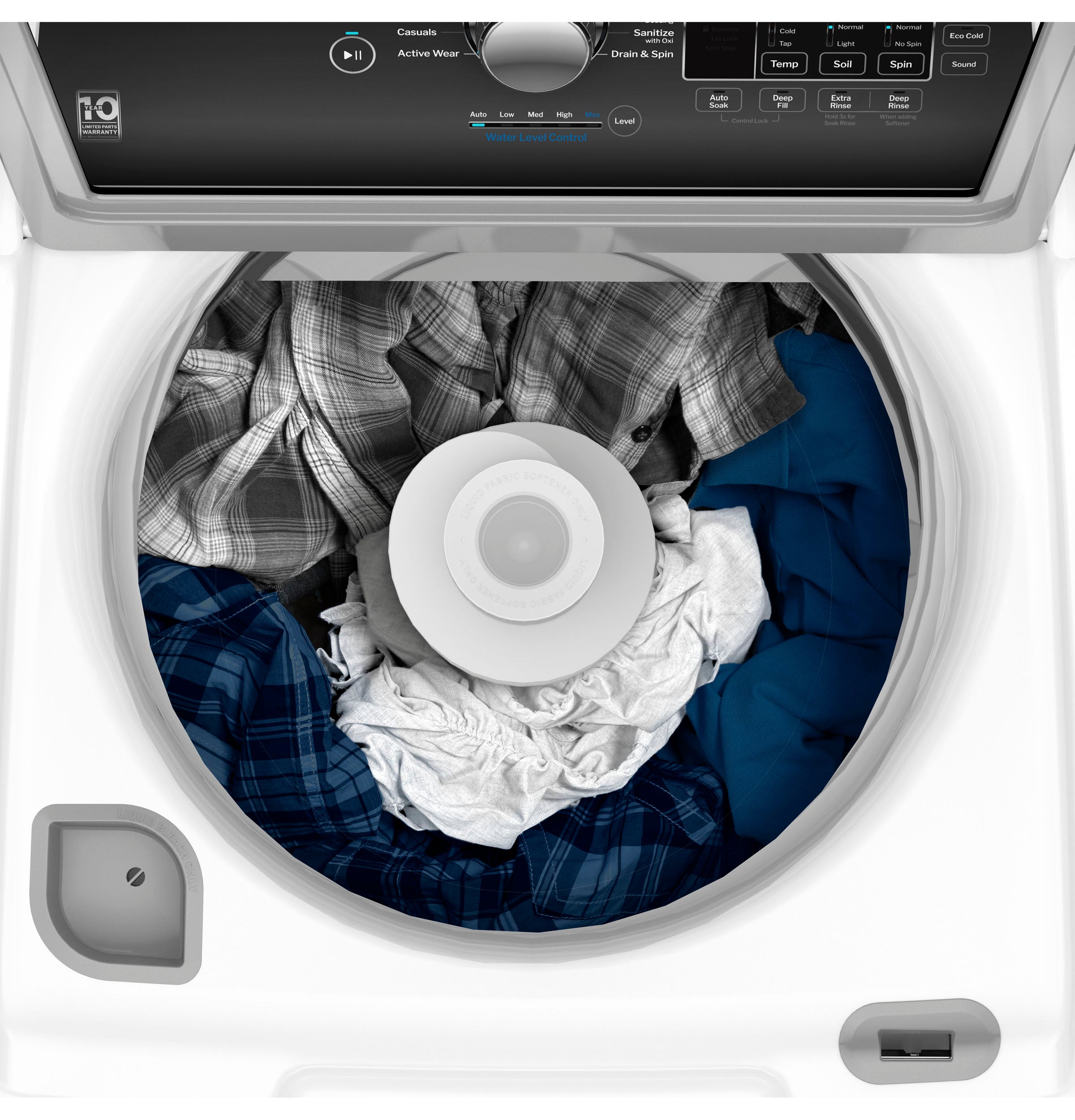 GE® 4.5 cu. ft. Washer with Water Level Control – Hartville Hardware