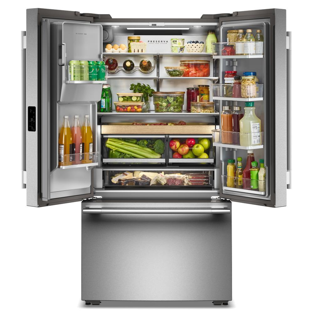 Counter-Depth French Door Refrigerator with Intelligent Auto Fill