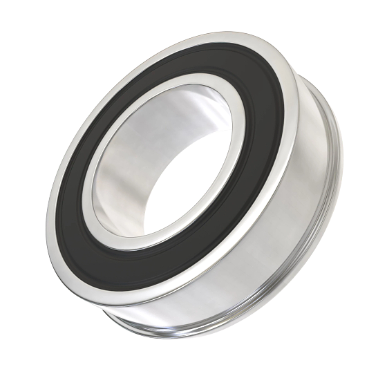 John Deere AM127304 Flanged Ball Bearing, 2-Pack