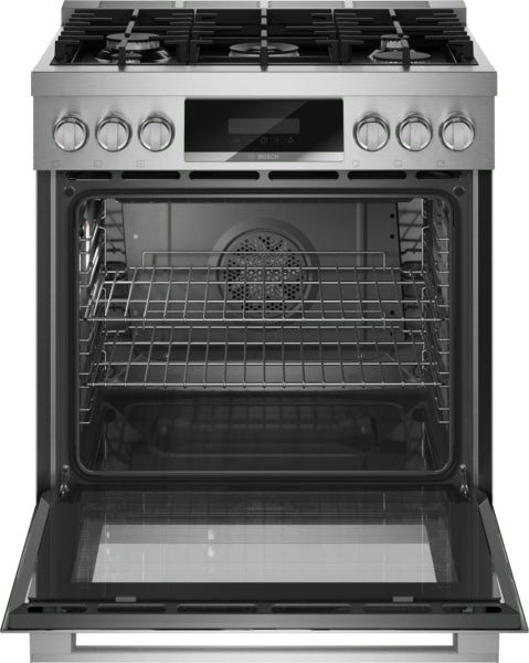 800 Series, Dual Fuel Freestanding Range, 30'', Stainless Steel