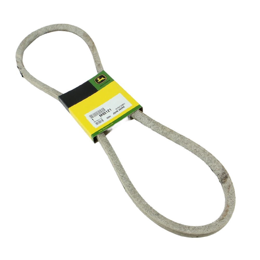 Genuine John Deere replacement drive belt with branded packaging for automotive and mechanic tool accessories under $50