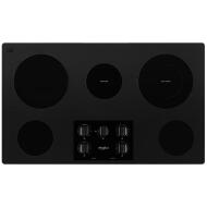 36-inch Electric Ceramic Glass Cooktop with Dual Radiant Element