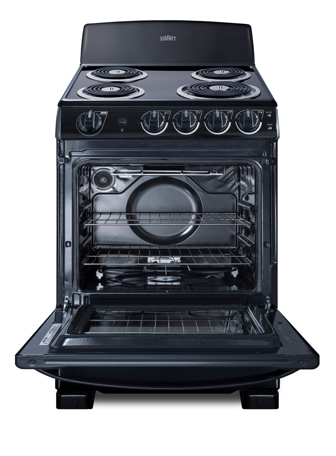 24" Wide Electric Coil Range