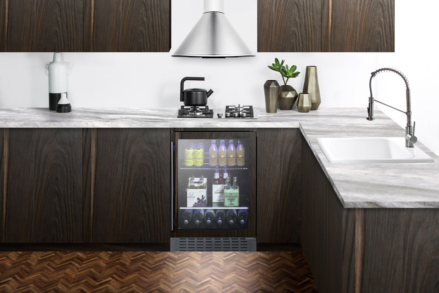 24" Wide Built-In Beverage Cooler
